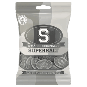 S-Märke - Supersalt 80 g