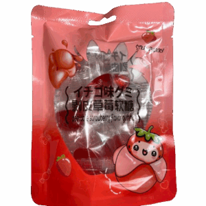 Peelable Strawberry Gummy