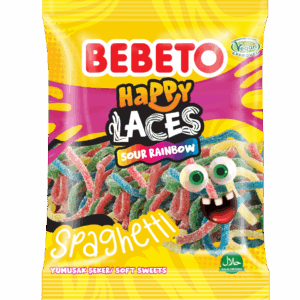 Bebeto Spaghetti SOUR Rainbow 70g
