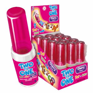 Two To One Cherry - Slikkepind