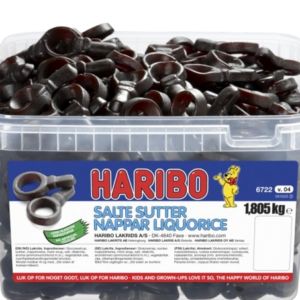 Haribo lakrids sutter 1,5 kg