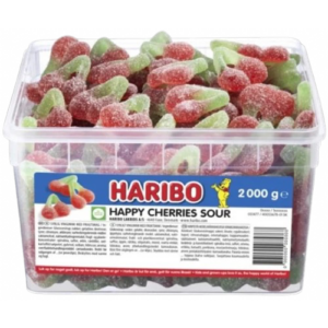 Haribo Happy Cherries Sour, 2 KG