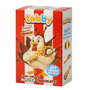 Tabby Chicken Leg Crumble Chocolate 50 g.