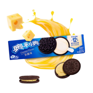 Japansk Oreo Sandwich Cookies Cheese Flavor 97g