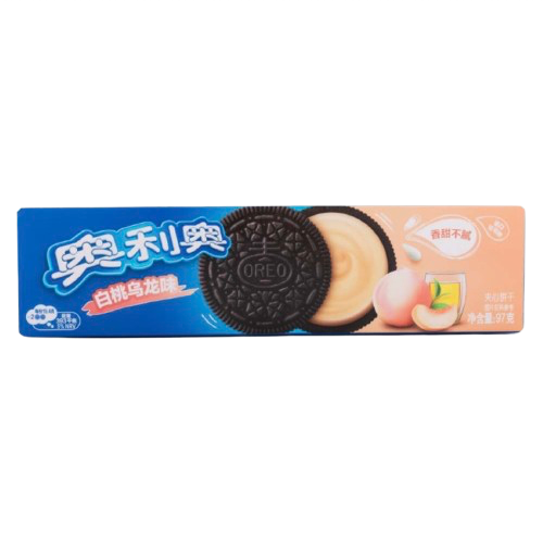 Japansk Oreo Cookies Hvid Fersken Oolong Te Smag 97g