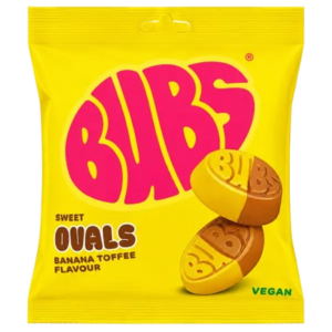 BUBS Banana Toffee Ovals 155g