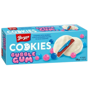 Bergen Cookies Bubble Gum 128g